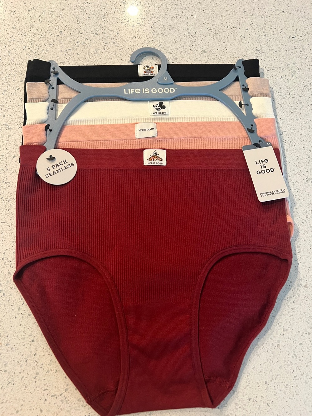 Mickey Mouse Fall themed life is good panties medium